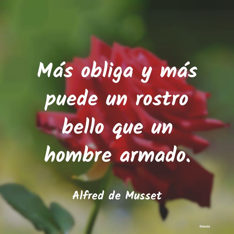 frases de Alfred de Musset