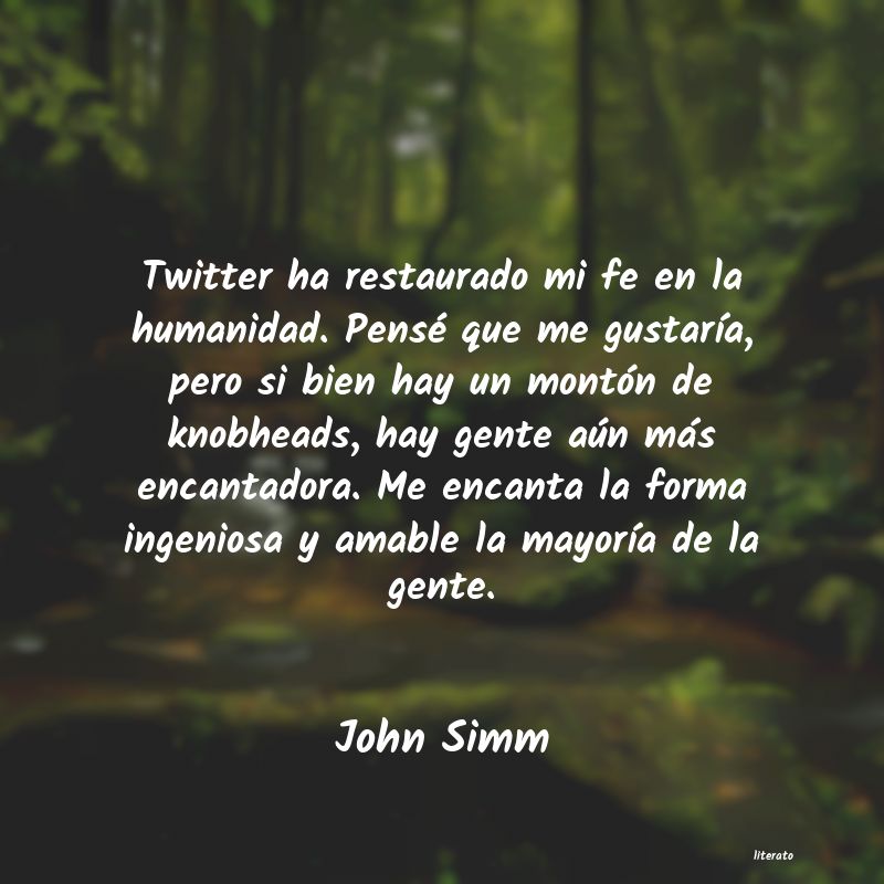 Frases de John Simm