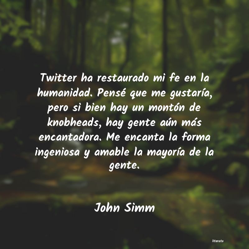 frases de John Simm