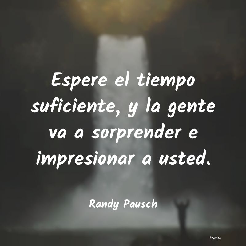 Frases de Randy Pausch