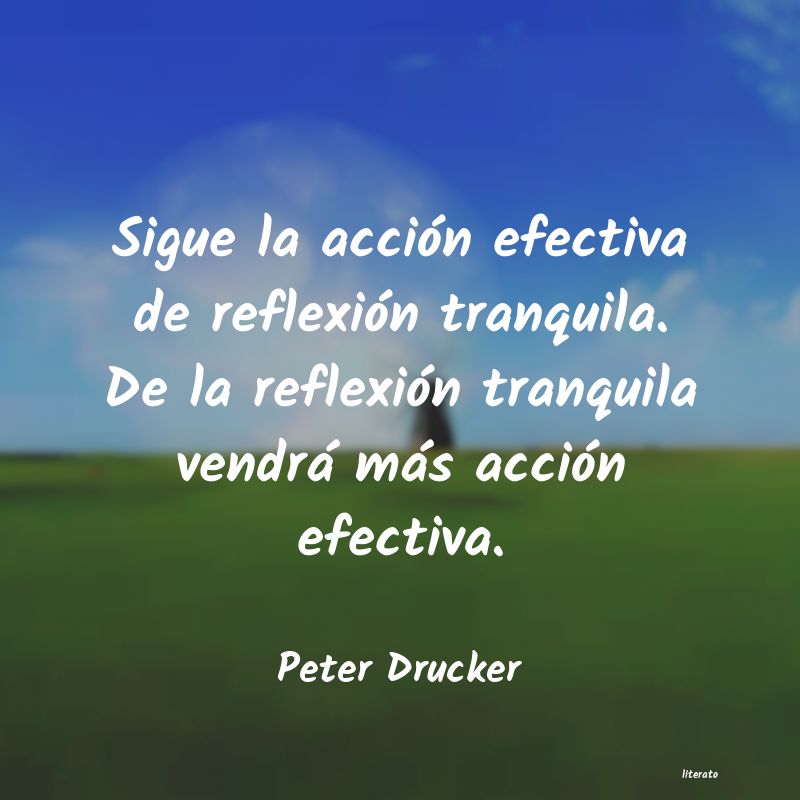 Frases de Peter Drucker