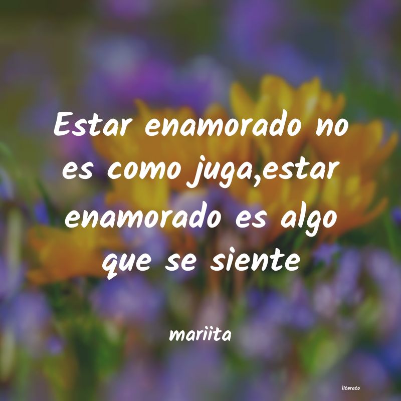 Frases de mariita