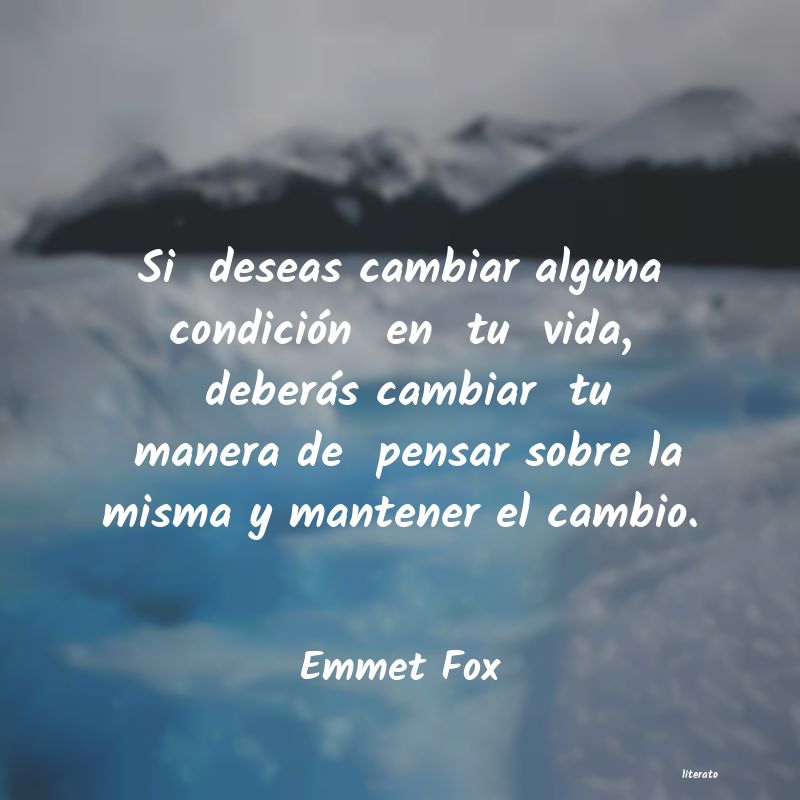 frases de Emmet Fox