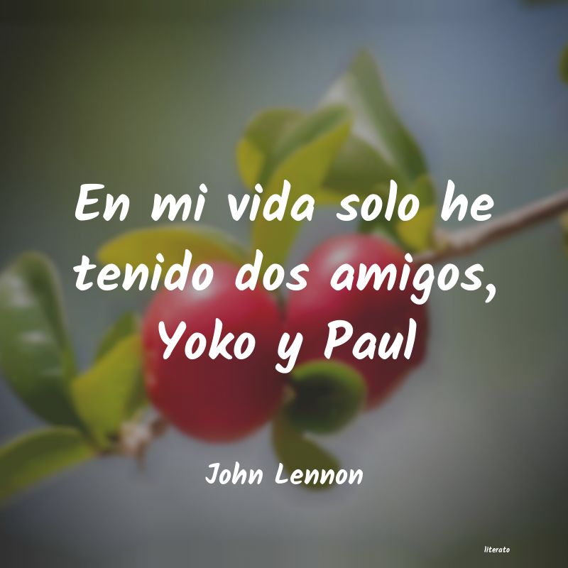 frases de John Lennon