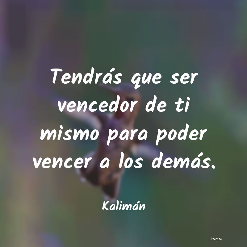 Frases de Kalimán