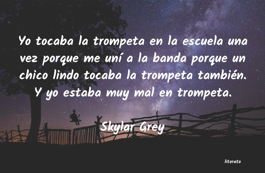 Frases de Skylar Grey