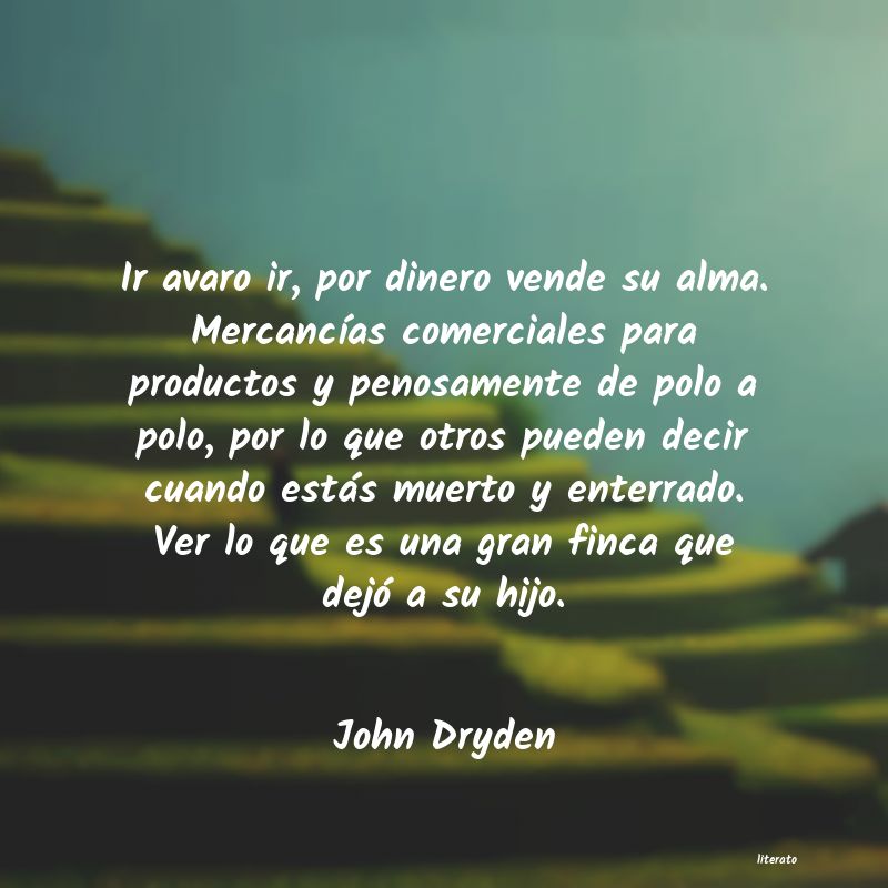 Frases de John Dryden