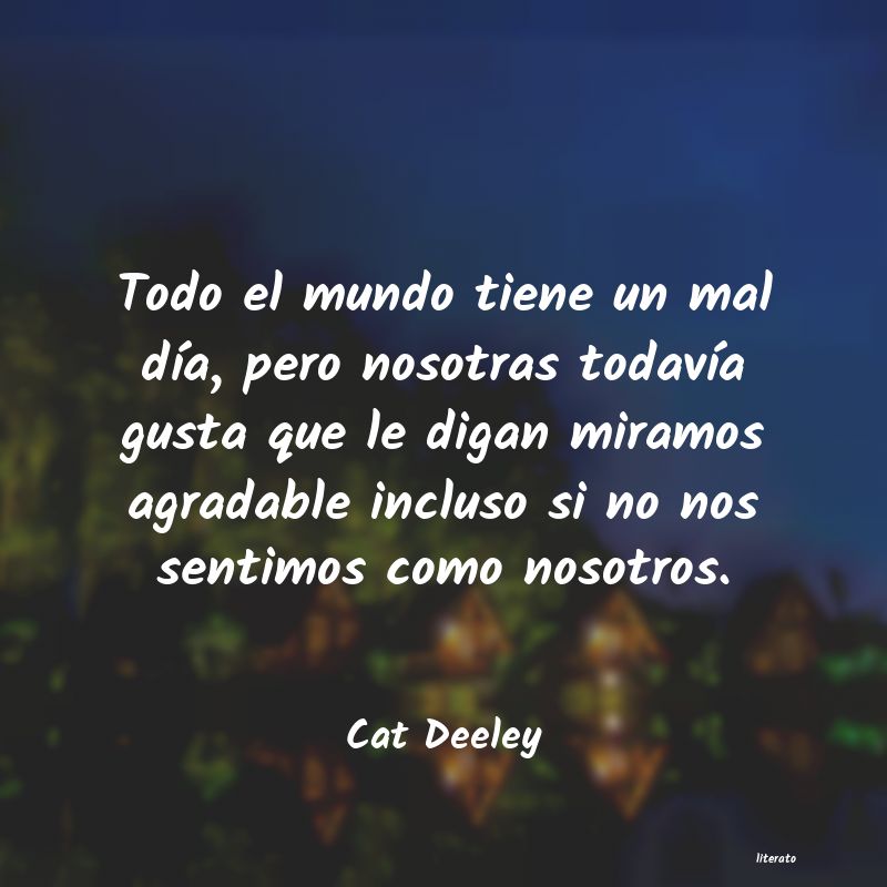 frases de Cat Deeley