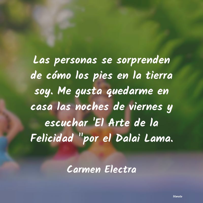 frases de Carmen Electra