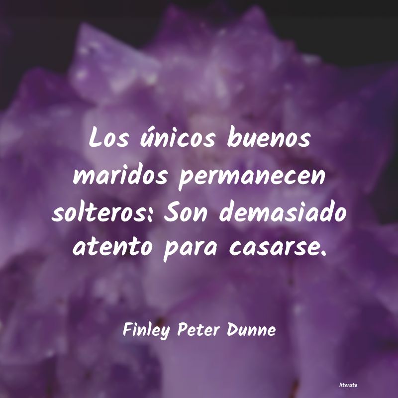 Frases de Finley Peter Dunne