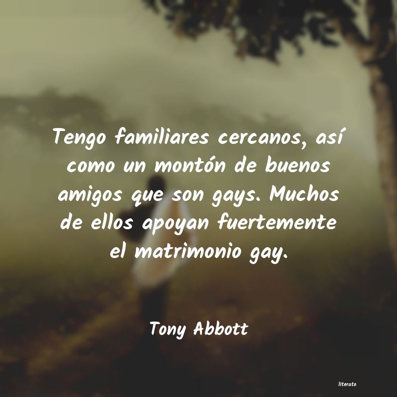 frases de Tony Abbott