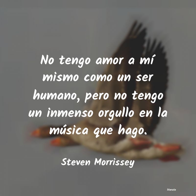 Frases de Steven Morrissey