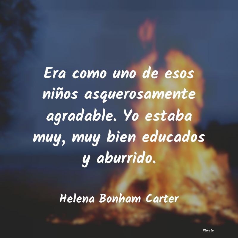 frases de Helena Bonham Carter