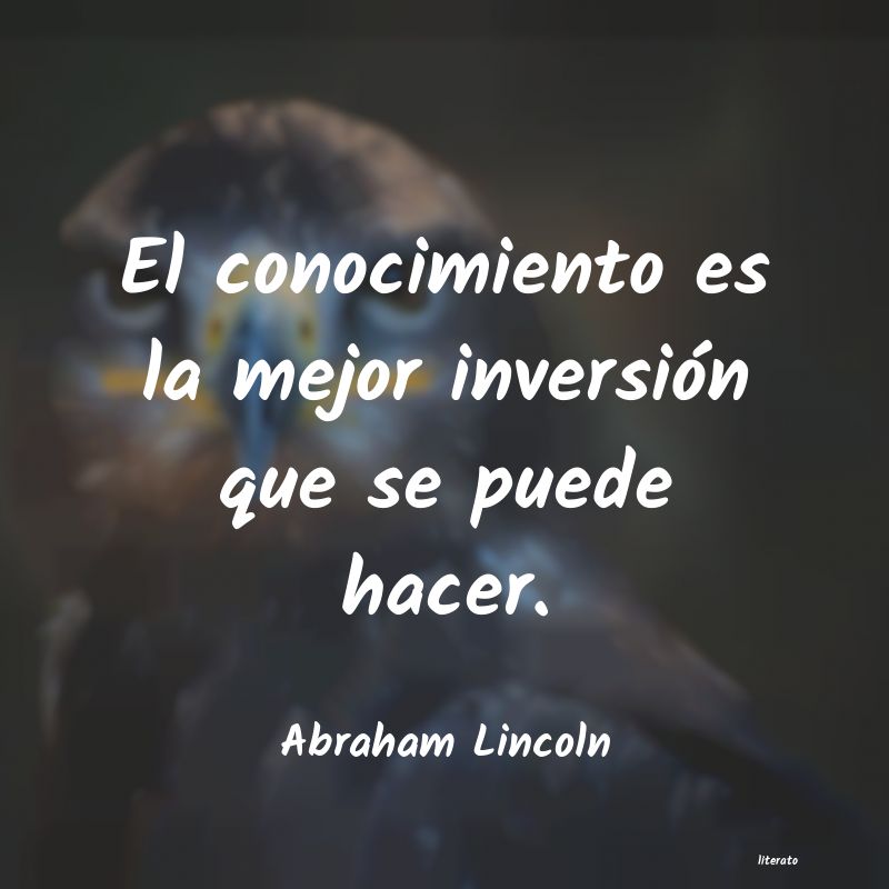 Frases de Abraham Lincoln