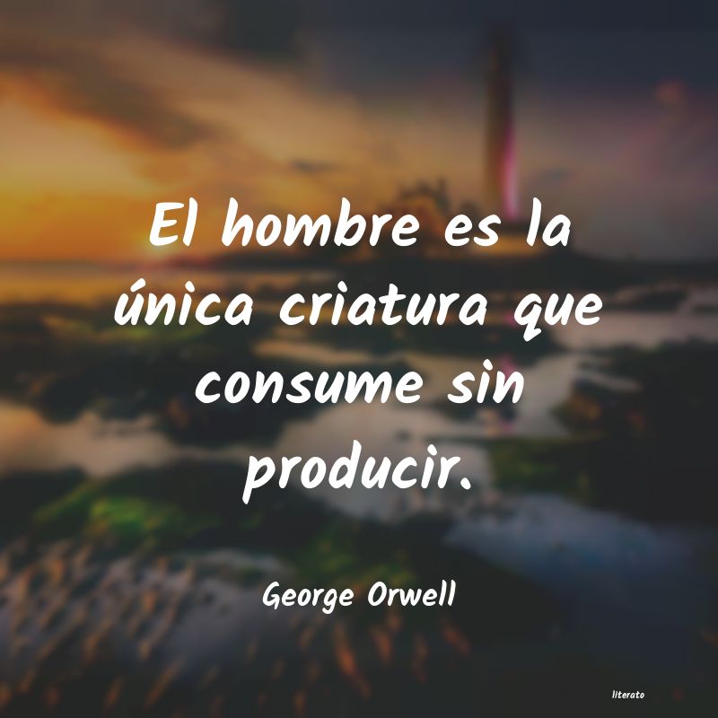 frases de George Orwell