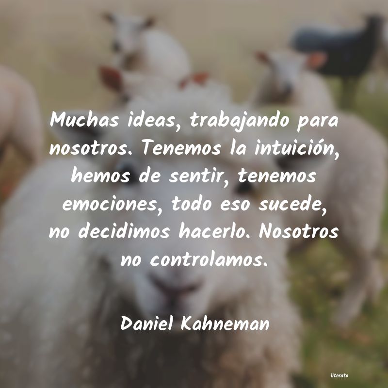 Frases de Daniel Kahneman