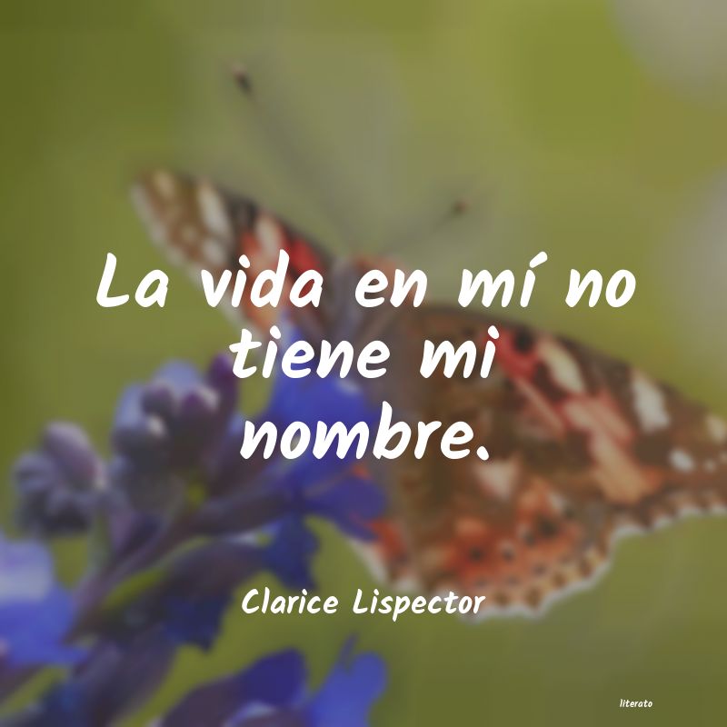 frases de Clarice Lispector