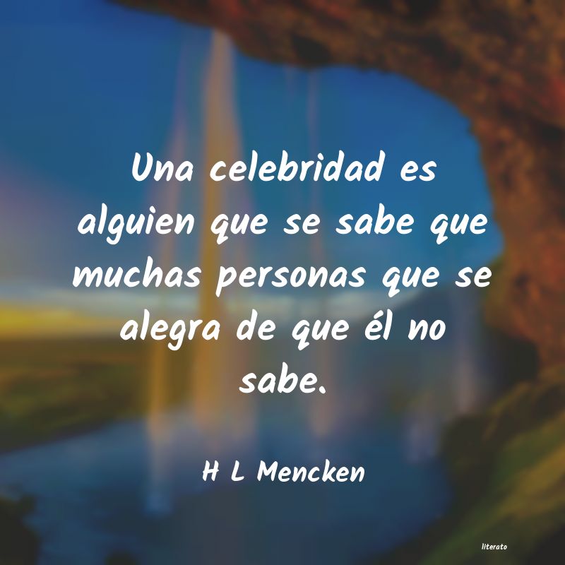 Frases de H L Mencken