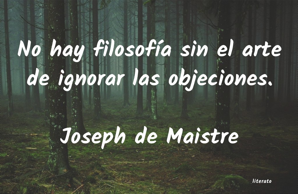 Frases de Joseph de Maistre