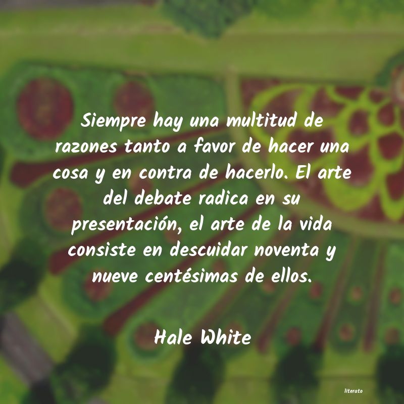 frases de Hale White