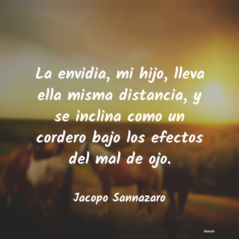 Frases de Jacopo Sannazaro