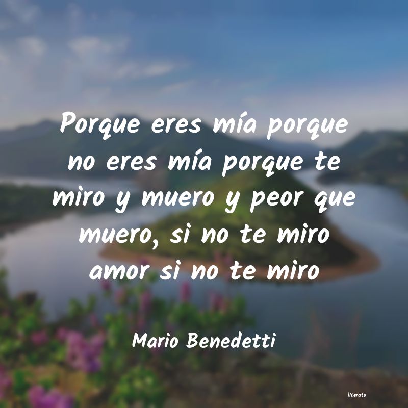 Frases de Mario Benedetti