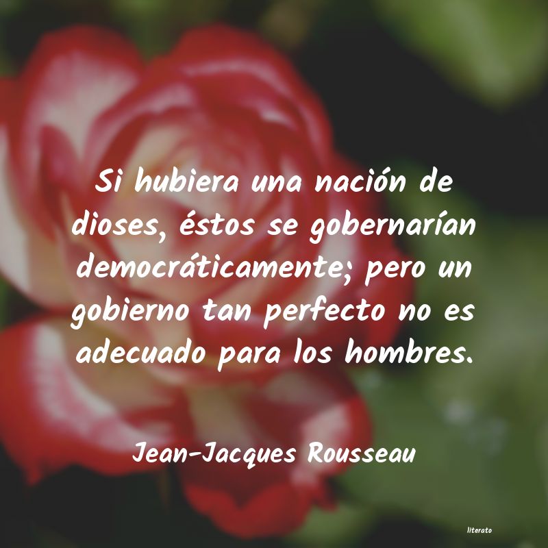 frases de Jean-Jacques Rousseau