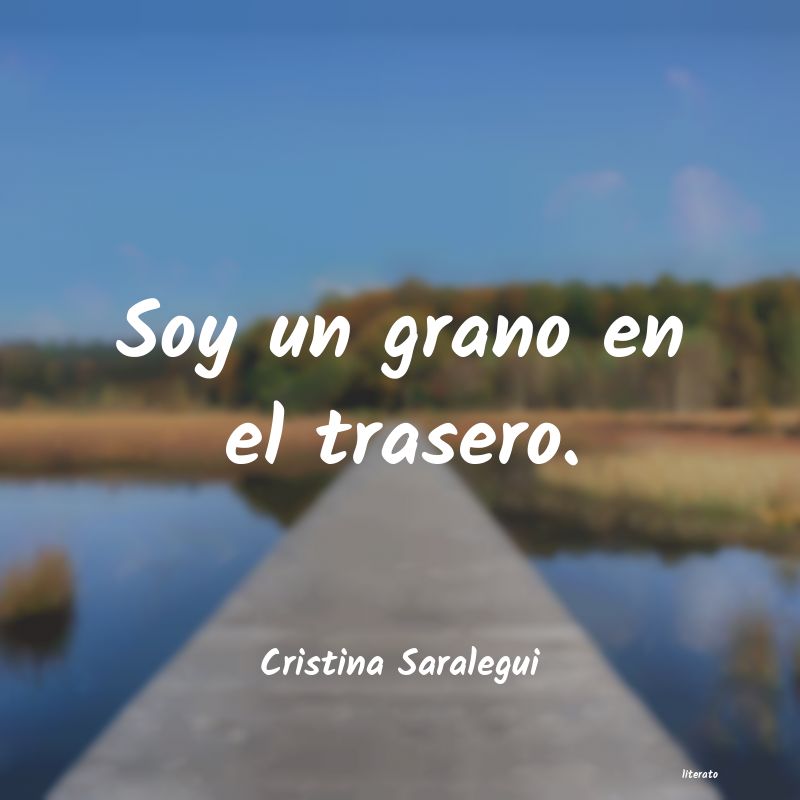 frases de Cristina Saralegui