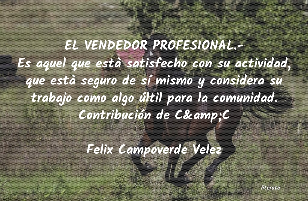 frases de Felix Campoverde Velez