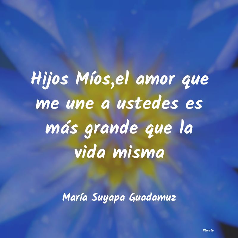 frases de MarÃa Suyapa Guadamuz