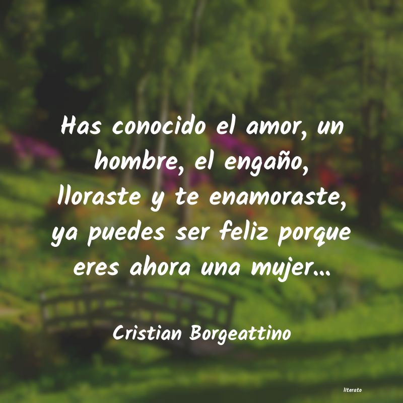 Frases de Cristian Borgeattino