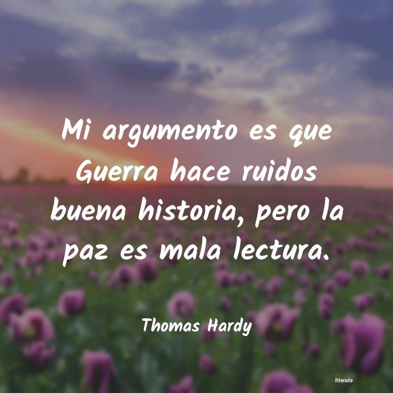 frases de Thomas Hardy