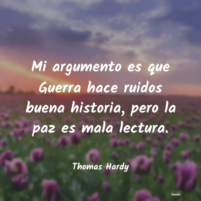 Frases de Thomas Hardy