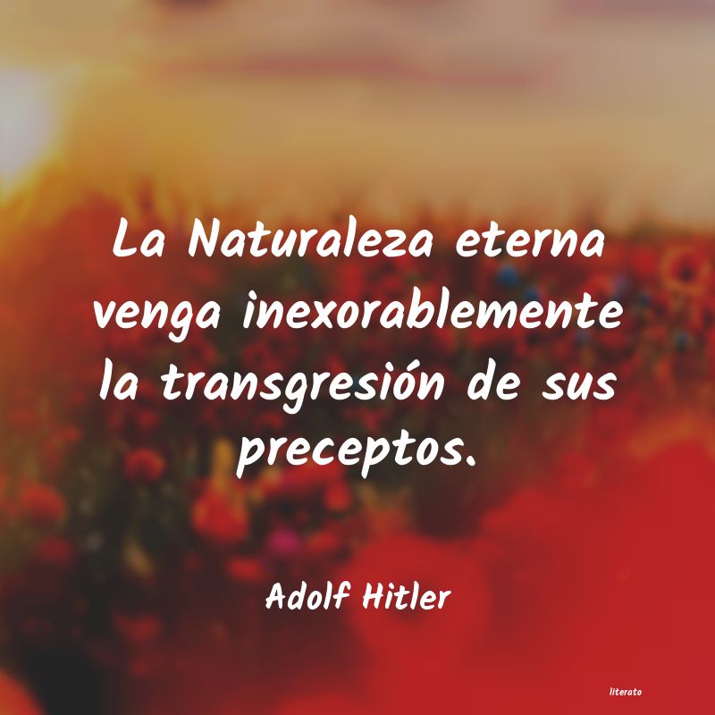 frases de Adolf Hitler