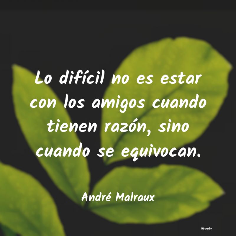 frases de André Malraux