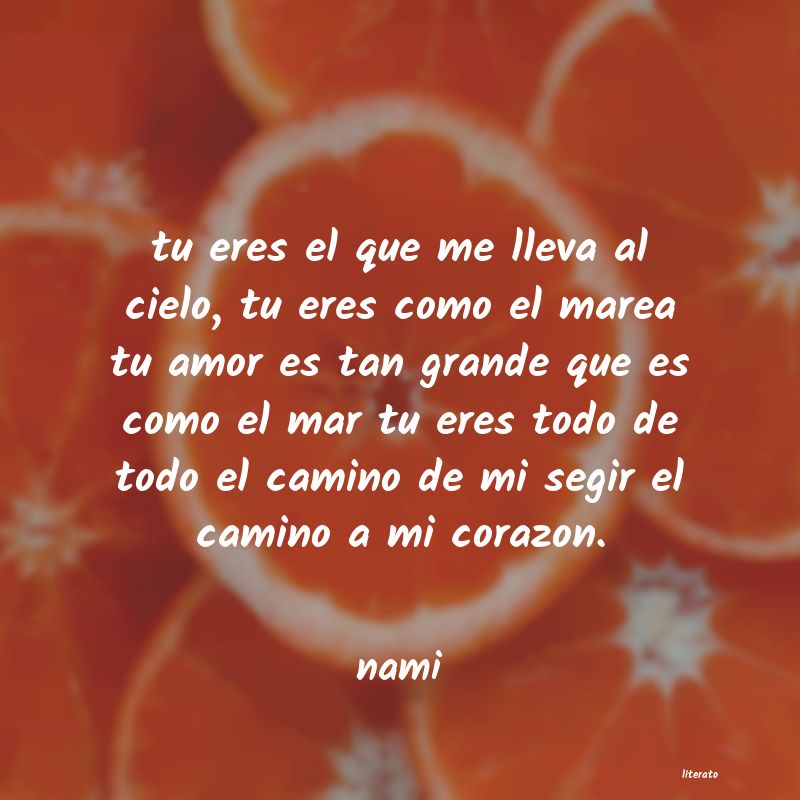 Frases de nami