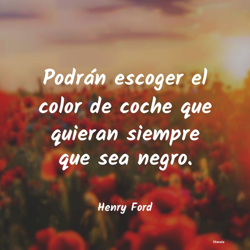 Frases de Henry Ford