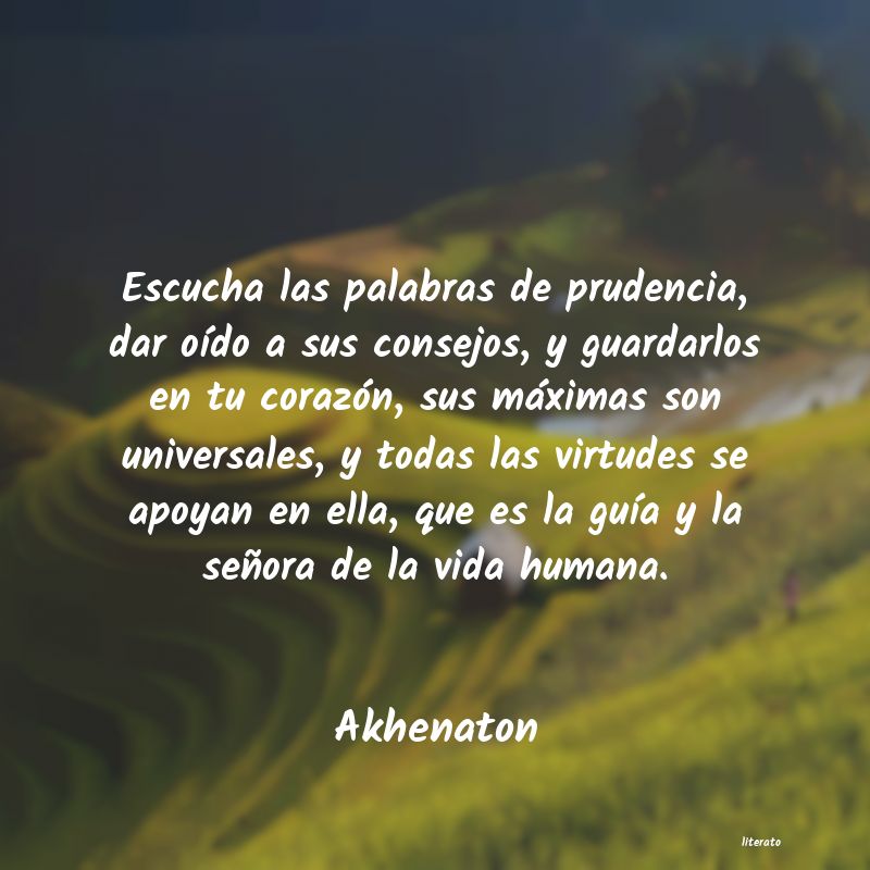 Frases de Akhenaton