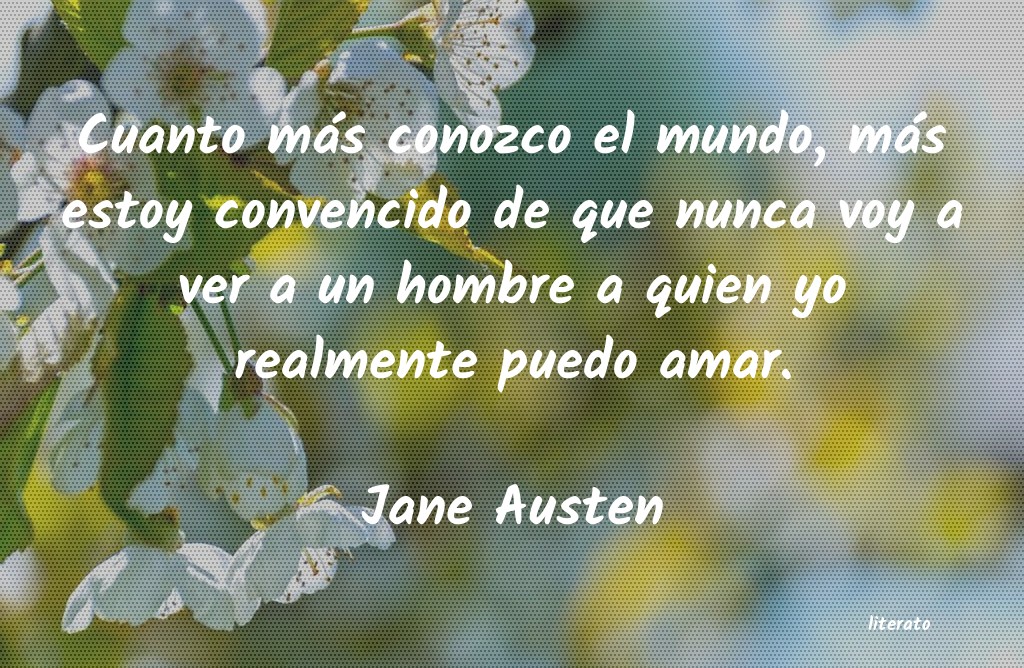 Frases de Jane Austen