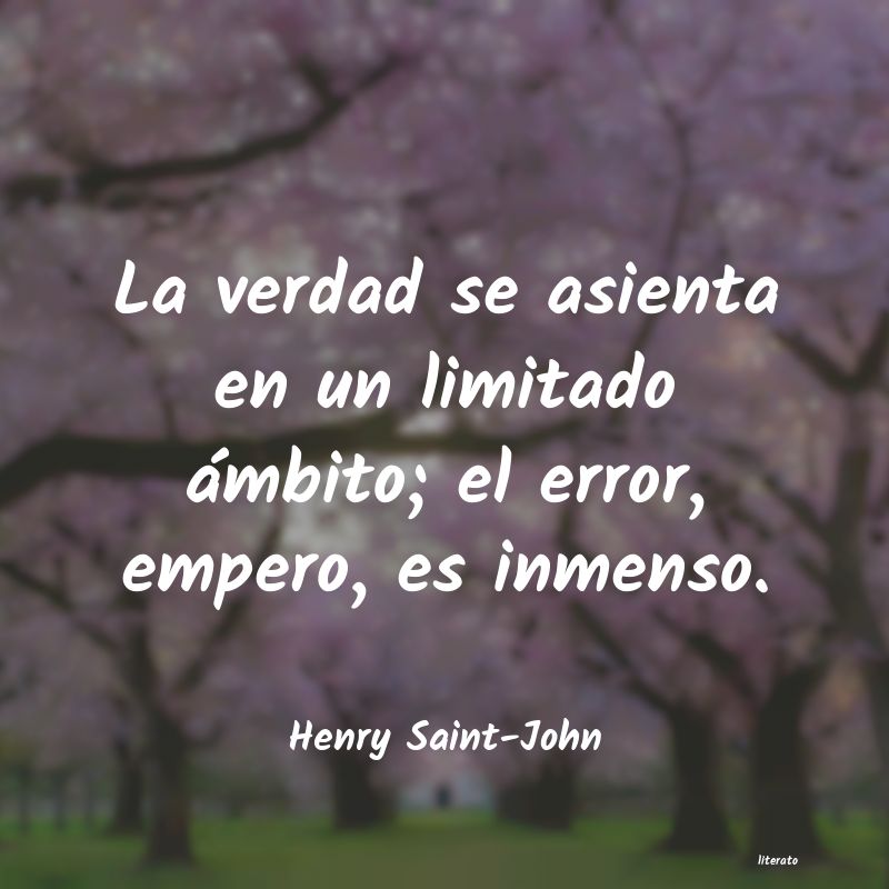 Frases de Henry Saint-John