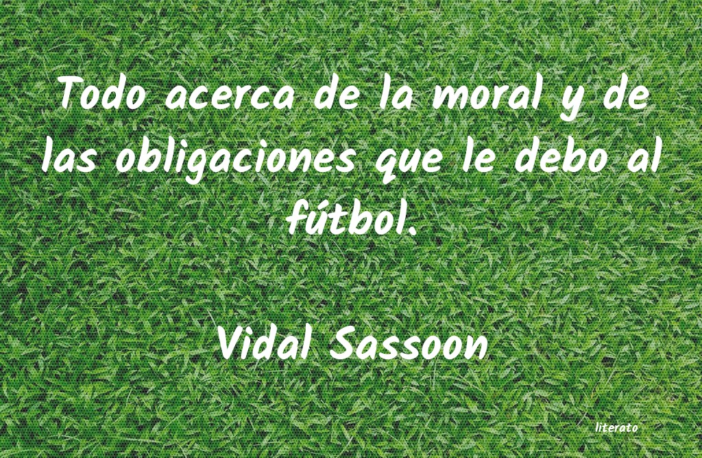 Frases de Vidal Sassoon