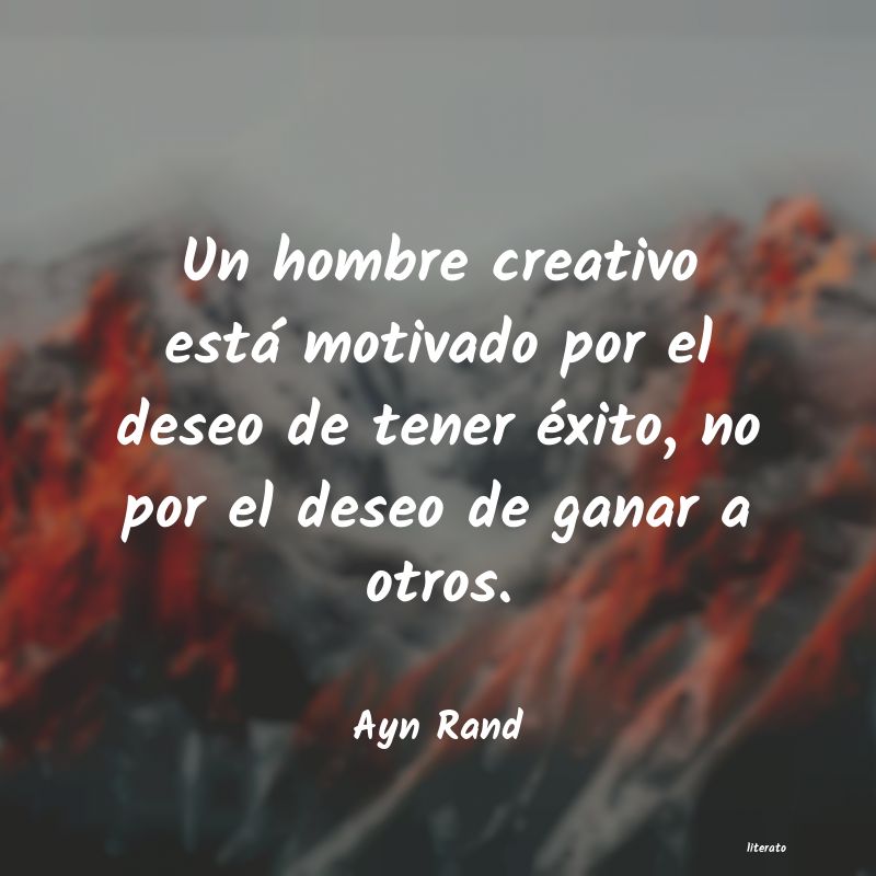 frases de Ayn Rand