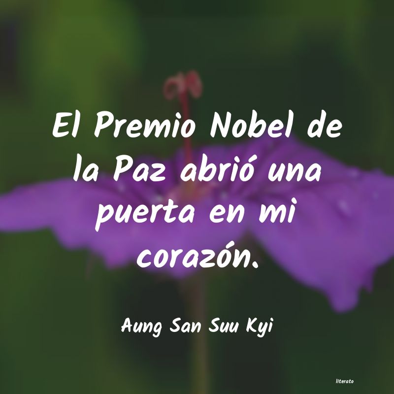 Frases de Aung San Suu Kyi