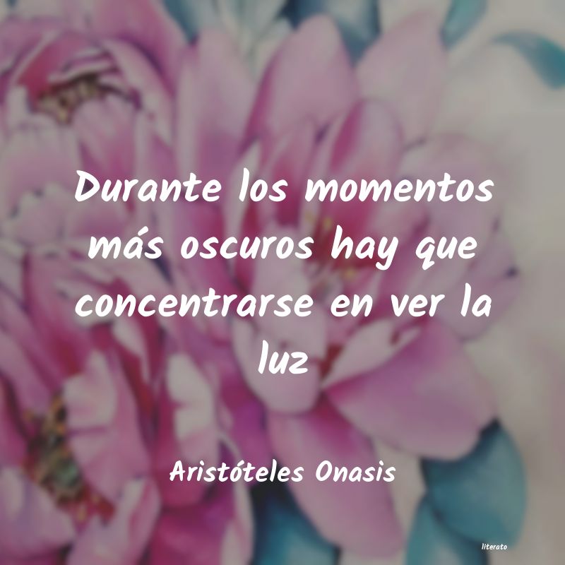 frases de Aristóteles Onasis