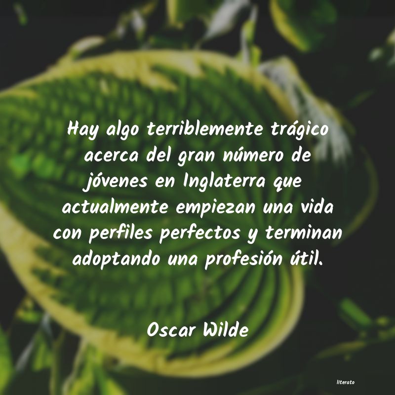 frases de Oscar Wilde