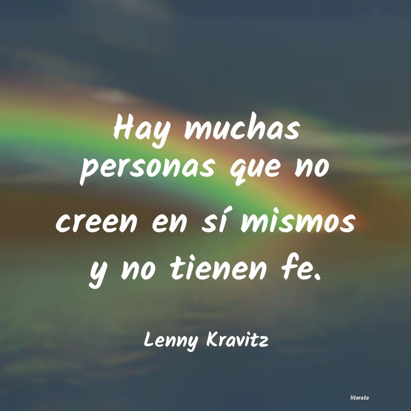 frases de Lenny Kravitz