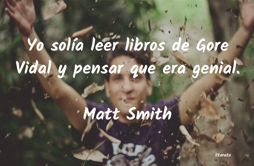 frases de Matt Smith