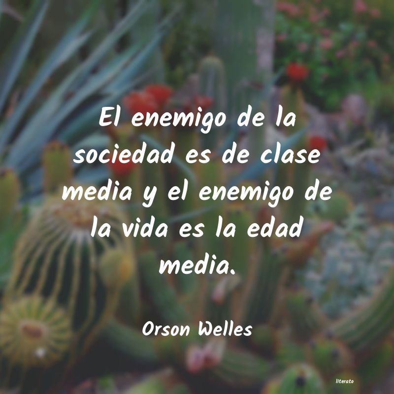 frases de Orson Welles