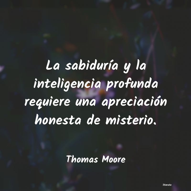 Frases de Thomas Moore