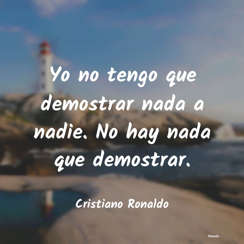 frases de Cristiano Ronaldo